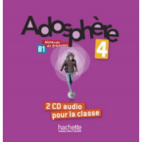 Диски Adosphère: Niveau 4 (B1) CD audio classe (x2)