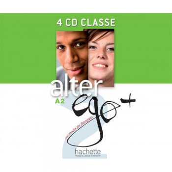 Диски Alter Ego + :Niveau 2 CD audio classe (x4)