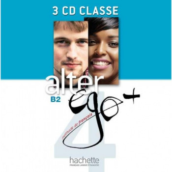 Диски Alter Ego + :Niveau 4 CD audio classe (x4)
