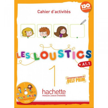 Рабочая тетрадь Les Loustics : Niveau 1 Cahier d'activités + CD audio