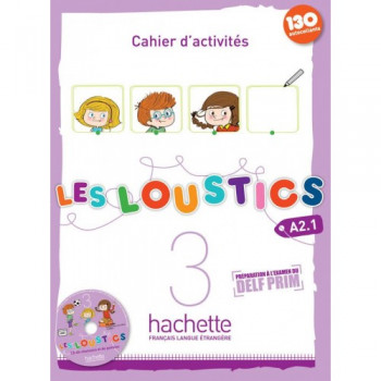 Рабочая тетрадь Les Loustics: Niveau 3 Cahier d'activités + CD audio