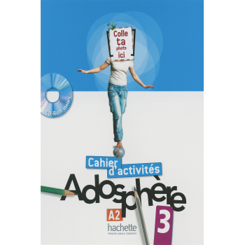 Робочий зошит Adosphère: Niveau 3 (A2) Cahier d'activités + CD-ROM