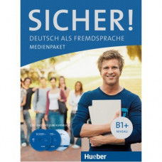 Диски Sicher! B1+ Medienpaket (2 AudioCDs und DVD zum Kursbuch)