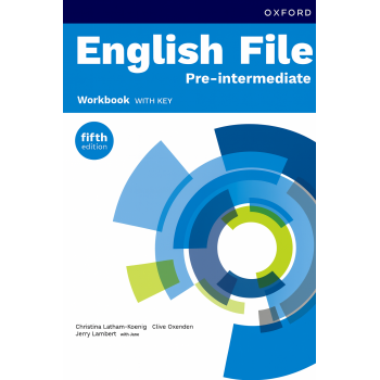 Робочий зошит English File fifth edition Pre-Intermediate Workbook with key
