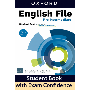 Підручник English File Fifth edition Pre-Intermediate Student Book with Access to Skills Confidence