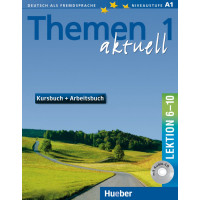 Учебник Themen aktuell 1 Kursbuch und Arbeitsbuch Lektion 6-10 + Audio-CD