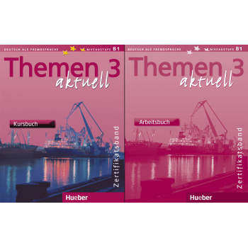 Учебник и рабочая тетрадь Themen aktuell 3 Zertifikatsband Paket (Kursbuch und Arbeitsbuch)