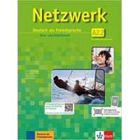 Учебник Netzwerk A2.2. Kurs- und Arbeitsbuch, Teil 2 + Audio-CDs + DVD