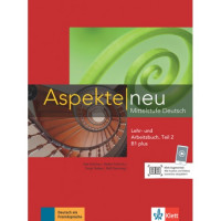 Учебник Aspekte 1 Neu B1+ Lehr-und Arbeitsbuch Teil 2 + CD