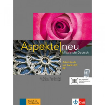 Рабочая тетрадь Aspekte 2 Neu B2 Arbeitsbuch mit Audio CD