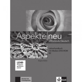 Книга для учителя Aspekte 2 Neu B2 Lehrerhandbuch mit DVD-ROM
