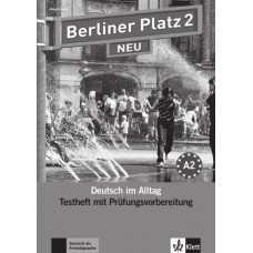 Тесты Berliner Platz 2 NEU Testheft mit Prüfungsvorbereitung  + Audio-CD