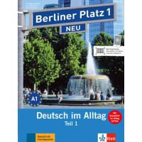 Учебник Berliner Platz 1 NEU Lehr- und Arbeitsbuch 1, Teil 1 + Audio-CD und "Im Alltag EXTRA"