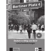 Книга для учителя Berliner Platz 4 NEU Lehrerhandreichungen