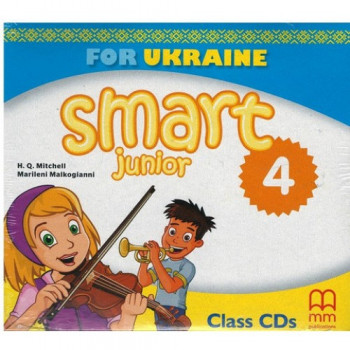 Диск Smart Junior for Ukraine 4 Class Audio CD
