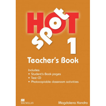 Книга для учителя Hot Spot 1 Teacher's Book with Test CD