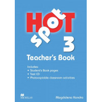 Книга для учителя Hot Spot 3 Teacher's Book with Test CD