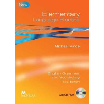 Книга Language Practice 3rd Edition Elementary (KET) with key and CD-ROM