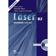 Рабочая тетрадь Laser 3rd Edition B2 Workbook with key and audio CD
