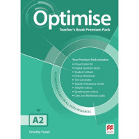 Книга для учителя Optimise A2 Teacher's Book Premium Pack