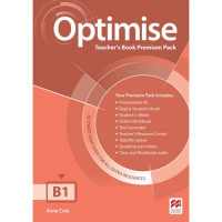 Книга для учителя Optimise B1 Teacher's Book Premium Pack