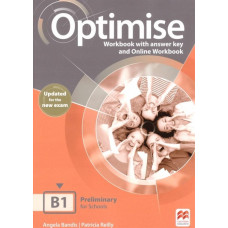 Робочий зошит Optimise B1 with answer key with Online Workbook