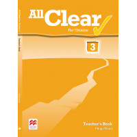 Книга для вчителя All Clear for Ukraine 3 Teacher's Book