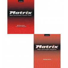 Комплект підручник та зошит Matrix Upper-Intermediate Student's Book and Workbook