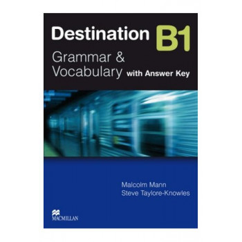 Книга Destination B1 Student's Book Grammar and Vocabulary with key