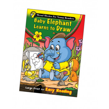 Книга Moral Stories For Young Readers: Baby Elephant Learns to Draw