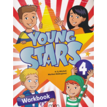 Рабочая тетрадь Young Stars 4 Workbook with CD
