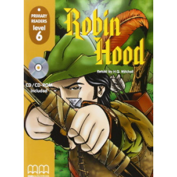 Книга Robin Hood with CD/CD-ROM Level 6