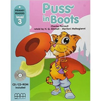 Книга Puss in Boots with CD/CD-ROM Level 3