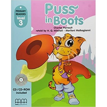 Книга Puss in Boots with CD/CD-ROM Level 3