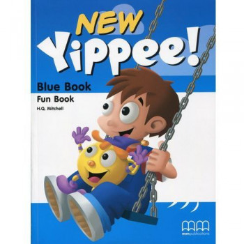 Рабочая тетрадь New Yippee  Blue Fun Book with CD-ROM