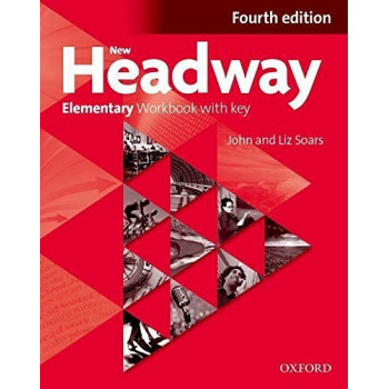 Рабочая тетрадь New Headway (4th Edition) Elementary Workbook with Key