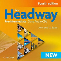 Диски New Headway (4th Edition) Pre-Intermediate Class Audio CDs 