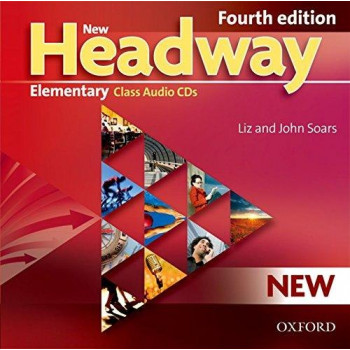 Диски New Headway (4th Edition) Elementary Class Audio CDs 