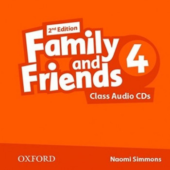 Диски Family and Friends 4 (Second Edition) Class Audio CD 