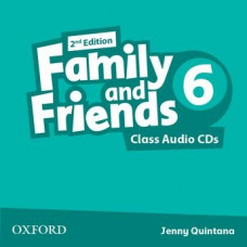 Диски Family and Friends (Second Edition) 6 Class Audio CD (2)