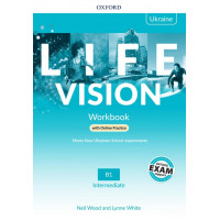 Рабочая тетрадь Life Vision Intermediate Workbook with Online Practice