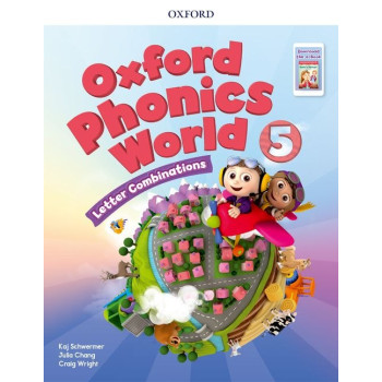 Підручник Oxford Phonics World 5 Student's Book with Reader e-Book Pack