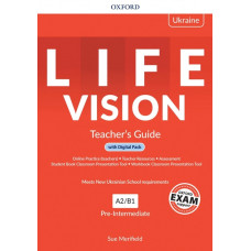 Книга для учителя Life Vision Pre-Intermediate Teacher's Guide with Digital Pack