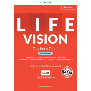 Книга для вчителя Life Vision Pre-Intermediate Teacher's Guide with Digital Pack