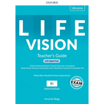 Книга для учителя Life Vision Intermediate Teacher's Guide with Digital Pack