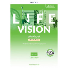 Рабочая тетрадь Life Vision Elementary Workbook with Online Practice