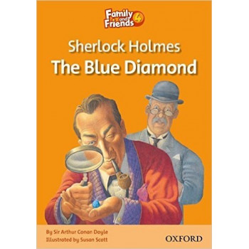 Книга для чтения Family and Friends 4 Sherlock Holmes and the Blue Diamond