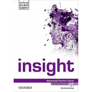 Книга для учителя Insight Advanced Teacher's Book with DVD