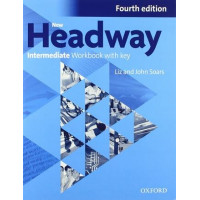 Рабочая тетрадь New Headway (4th Edition) Intermediate Workbook with Key 