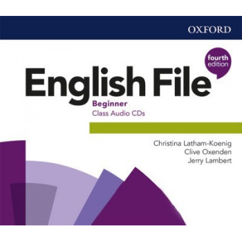 Диски English File (4th Edition) Beginner Class Audio CDs